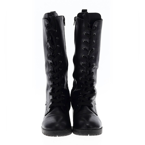 Bamboo - Lace Up Boots - Picture 2 of 10